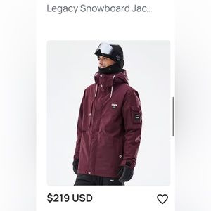 Dope Jacket - Adept - Burgundy - Men’s 2XL